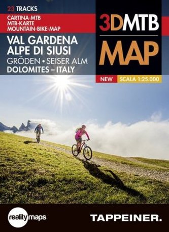 Mountainbike-Karte Gröden / Seiser Alm Mountainbike-Karte Gröden / Seiser Alm