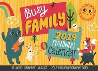 Busy Family Calendar 2019