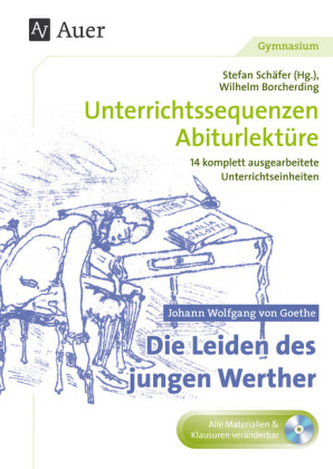 Johann Wolfgang Goethe 'Die Leiden des jungen Werther', m. CD-ROM
