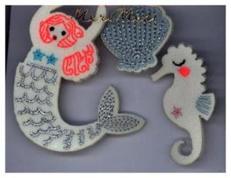 Anstecker Meerjungfrau