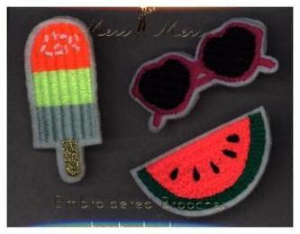 Sonnenbrille, Eis am Stiel, Wassermelone