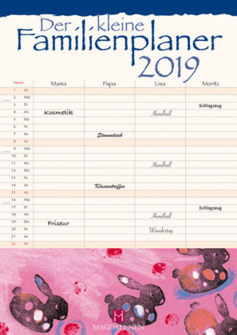 Der kleine Familienplaner 2019
