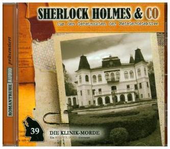 Sherlock Holmes & Co - Die Klinik-Morde, 1 Audio-CD