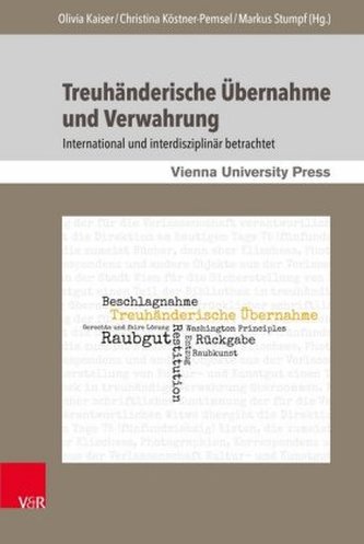 Treuhänderische Übernahme und Verwahrung