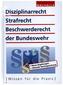 Disziplinarrecht, Strafrecht, Beschwerderecht der Bundeswehr