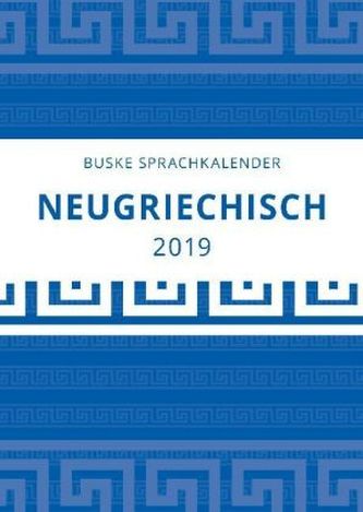 Sprachkalender Neugriechisch 2019