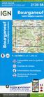 IGN Karte, Serie Bleue Bourganeuf.St-Sulpice-Laurière