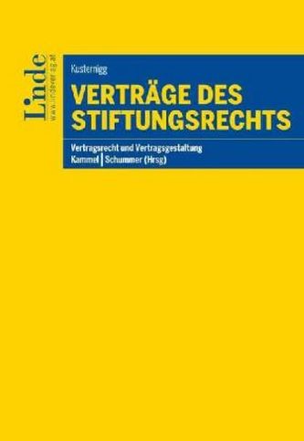 Verträge des Stiftungsrechts