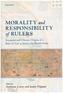 Morality and Responsibility of Rulers