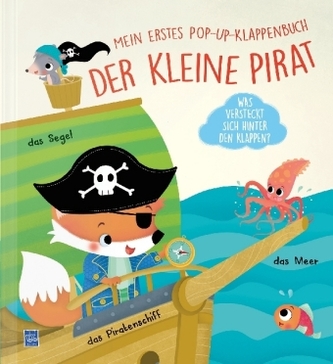 Der kleine Fuchs spielt Pirat