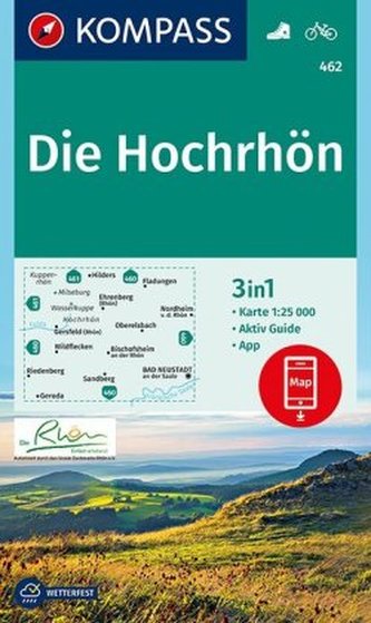 Kompass Karte Die Hochrhön