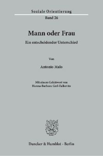 Mann oder Frau.