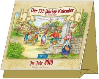 Der 100-jährige Kalender im Jahr 2019