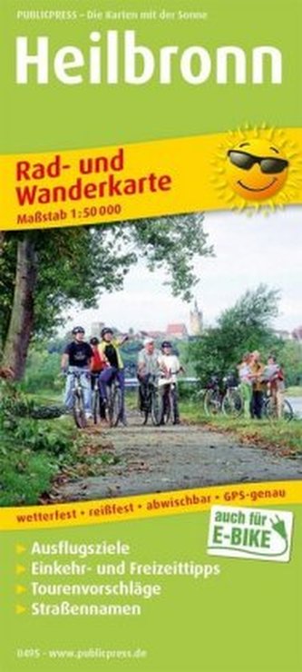 PUBLICPRESS Rad- und Wanderkarte Heilbronn PUBLICPRESS Rad- und Wanderkarte Heilbronn