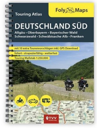 FolyMaps Touringatlas Italien Nord 1:250.000