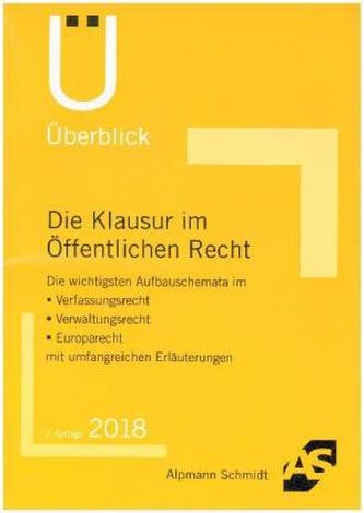 Die Klausur im Öffentlichen Recht