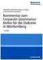 Kommentar zum Corporate Governance Kodex für die Diakonie in Württemberg