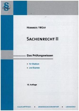 Sachenrecht II Sachenrecht II