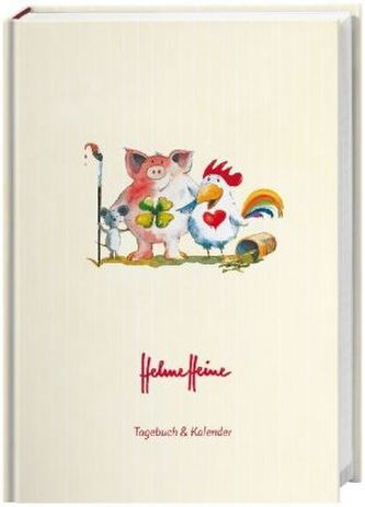 Helme Heine 17-Monats-Kalenderbuch A5 2019