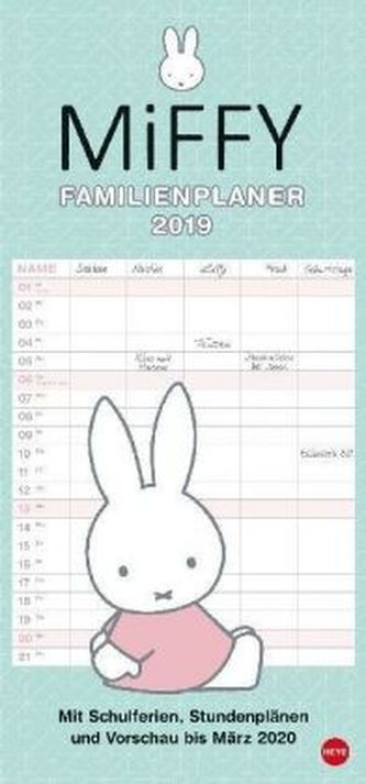 Miffy Familienplaner 2019