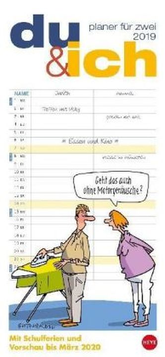 du & ich, Planer für zwei 2019
