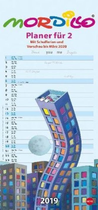 Mordillo Planer für 2 2019