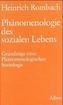Phänomenologie des sozialen Lebens