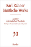 Anstöße systematischer Theologie