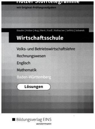Wirtschaftsschule, Baden-Württemberg (Lösungen)