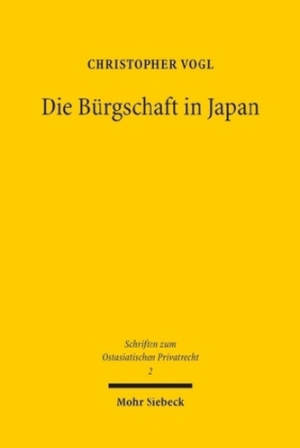 Die Bürgschaft in Japan