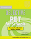 Objective PET or Schools, Practice Test Booklet without answers