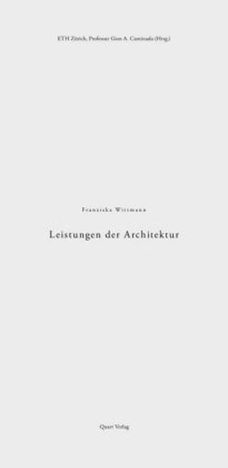 Leistungen der Architektur