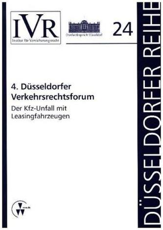 4. Düsseldorfer Verkehrsrechtsforum