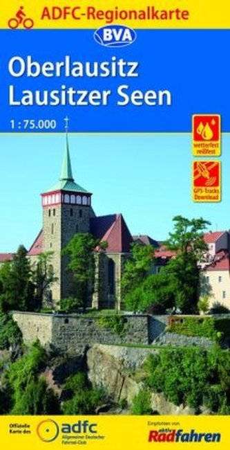 ADFC-Regionalkarte Oberlausitz - Lausitzer Seen