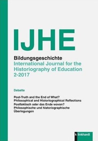 IJHE Bildungsgeschichte, 2 - 2017 IJHE Bildungsgeschichte, 2 - 2017