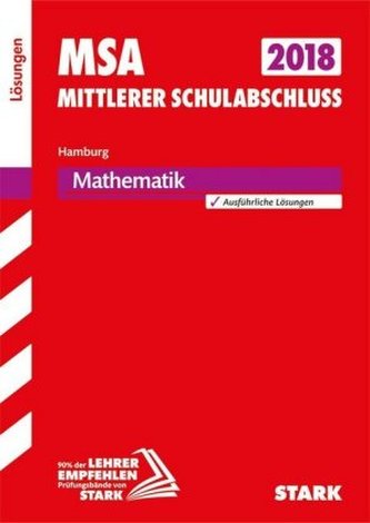 Mittlerer Schulabschluss 2018 - Hamburg - Mathematik Lösungen