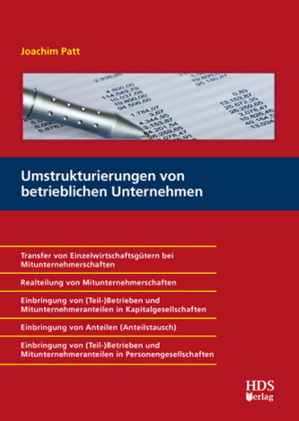 Umstrukturierungen von betrieblichen Unternehmen