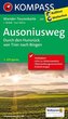 Kompass Wander-Tourenkarte Ausoniusweg - Durch den Hunsrück von Trier nach Bingen