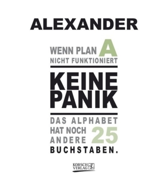 Namenskalender Alexander