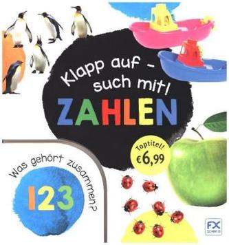 Klapp auf - such mit! - Zahlen