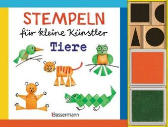Stempeln für kleine Künstler - Tiere, Set Stempeln für kleine Künstler - Tiere, Set