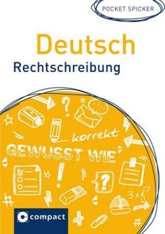 Pocket Spicker: Deutsch Rechtschreibung