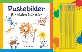 Pustebilder für kleine Künstler, m. 4 Pipetten Pustebilder für kleine Künstler, m. 4 Pipetten