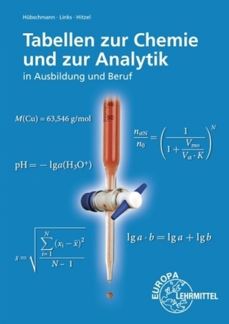 Tabellen zur Chemie und zur Analytik