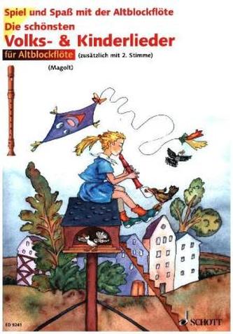 Die schönsten Volks- & Kinderlieder, 1-2 Alt-Blockflöten