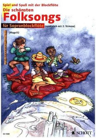 Die schönsten Folksongs, 1-2 Sopran-Blockflöten