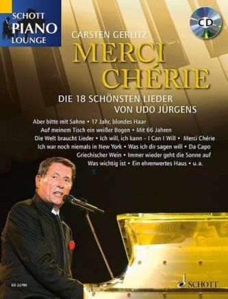 Merci Chérie, Klavier, m. Audio-CD