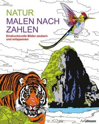 Malen und entspannen: Malen nach Zahlen - Natur