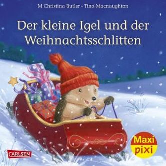 Der kleine Igel und der Weihnachtsschlitten