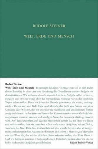 Welt, Erde und Mensch, deren Wesen und Entwickelung sowie ihre Spiegelung in dem Zusammenhang zwischen ägyptischem Mythos und ge